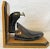 Black 1940s Black Bakelite Cobbler Shoe Form H Bookends - a Pair For Sale - Image 8 of 12