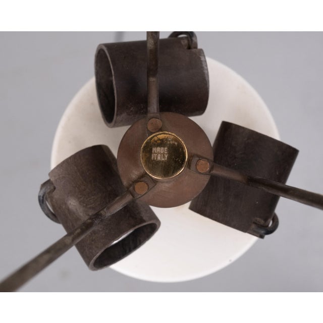 White Floor Lamps by Angelo Lelli for Arredoluce, 1958, Set of 2 For Sale - Image 8 of 15