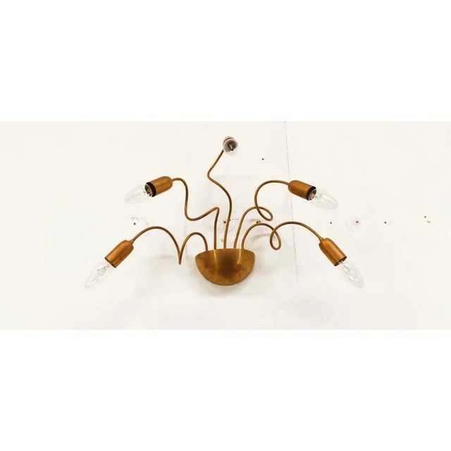 Adjustable Wall Light in Brass For Sale - Image 10 of 11