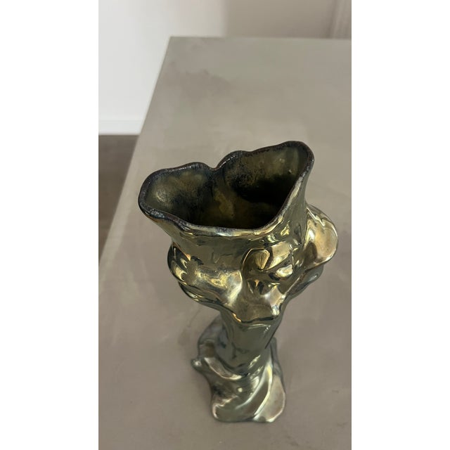 Stoneware Vase from Rambervillers, 1980s For Sale - Image 3 of 5