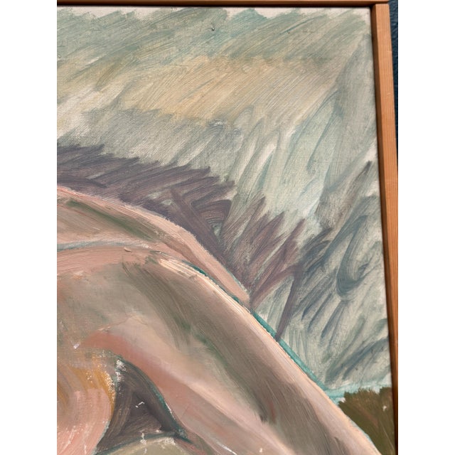 Arne Cassel, Lying Nude, 1960s, Oil on Canvas, Framed For Sale - Image 7 of 18