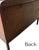 Antique Quarter Sawn Oak Buffet Sideboard With Curved Doors, C. 1928–1933 For Sale - Image 10 of 12