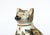Victorian Pair of Staffordshire Pottery Seated Calico Cats For Sale - Image 3 of 7