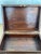Rustic European Antique Mahogany Writing Box For Sale - Image 3 of 12