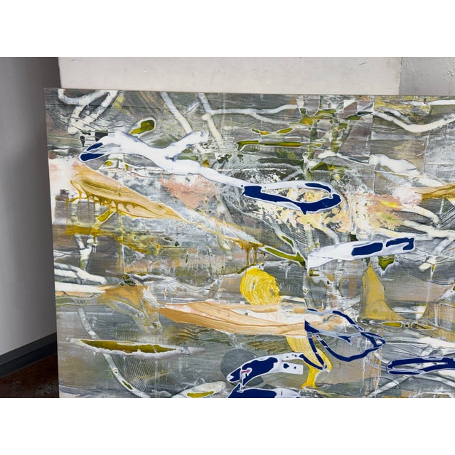 Circa 2020 Karl Klingbiel Original Painting "East Street" For Sale - Image 9 of 12