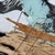 Textile Christiane Corcelle "Whispers of the Forest 6" Mixed Media on Canvas, Tall Narrow Abstract Painting in Black, Sage and Ochre, 2024 For Sale - Image 7 of 10