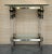 Late 20th Century Claude Dalle Style Narrow Console Table with Glass Top, Lucite and Bronze For Sale - Image 17 of 18