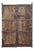 19th Century Chinese Wood Doors With Iron Bands & Studs For Sale