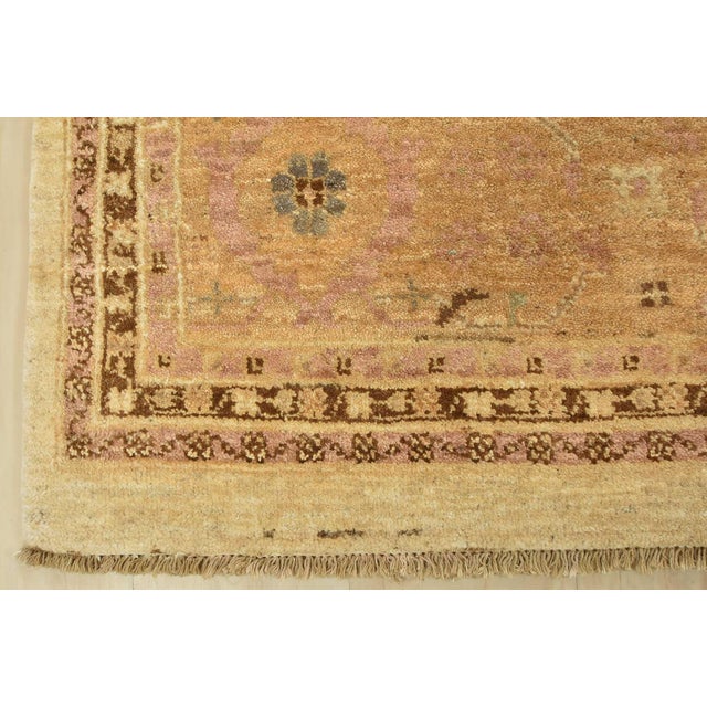 Ziegler Rug 8'11'' X 12'1'' Beige Wool Traditional Hand-Knotted Oriental Carpet For Sale - Image 10 of 12