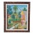 Mid Century Haitian Painting of a Village For Sale