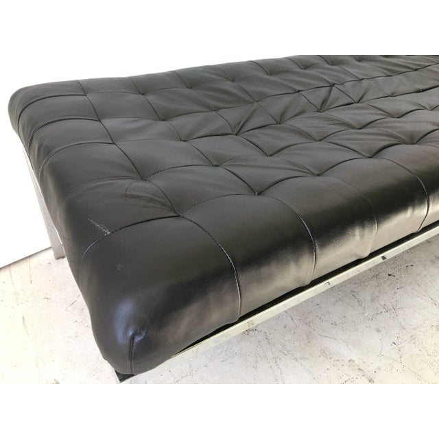 1970s Chrome "Museum" Bench for Metropolitan For Sale In Tulsa - Image 6 of 11