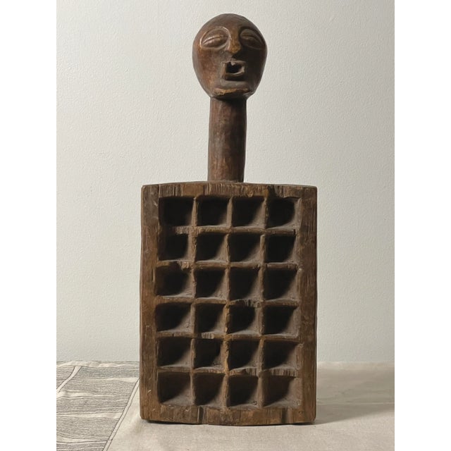 Antique Hand Carved African Songye Game Board/Mancala For Sale - Image 13 of 13