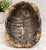 Striking vintage Tibetan/Himalayan Buddhist-inspired ceremonial mask featuring elaborate metalwork and dramatic...