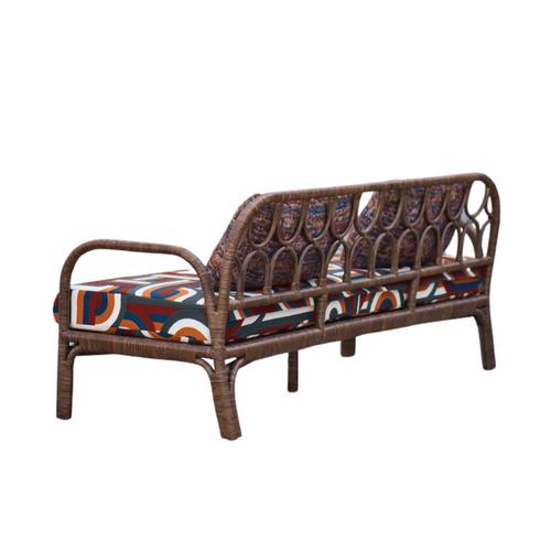 Not Yet Made - Made To Order Miss Lo Bench in Stained Rattan by Popus Editions For Sale - Image 5 of 7