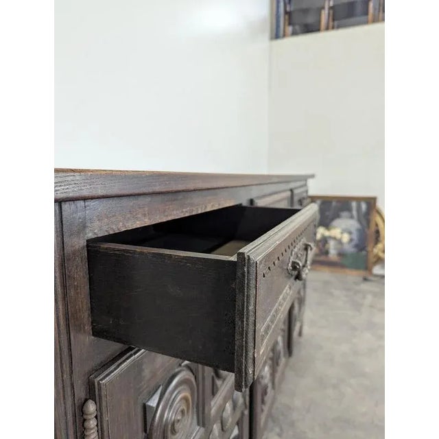 Sideboard in Oak by Dudouyt For Sale - Image 5 of 8