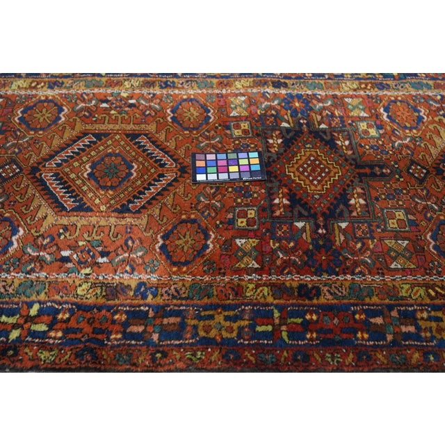 Vintage Karajeh Runner 3'4'' X 11'4'' For Sale - Image 10 of 10