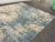 Blue 11ft5 in × 15ft9in Custom Bamboo Silk + Wool Area Rug For Sale - Image 8 of 12