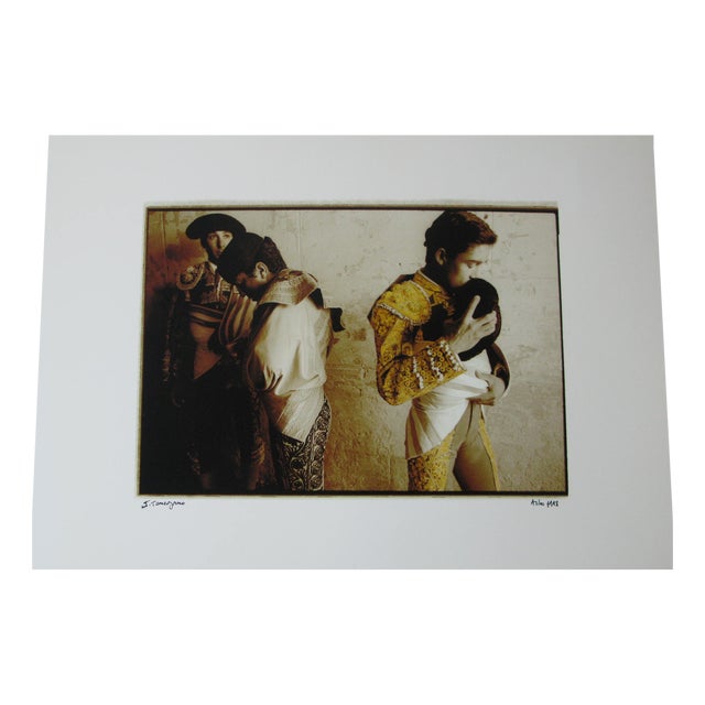 Jacques Torregano, Young Spanish Bullfighter at Arles Bullfighting Festival, 1998, Photolithograph For Sale