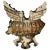 Late 1800s Majolica Ship Surrounded by Animals For Sale