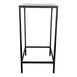 Room & Board Slim End Table in Natural Steel For Sale