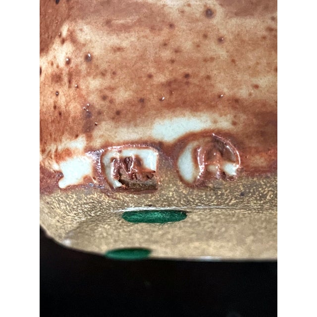 Late 20th Century Tall Studio Pottery Ceramic Glazed Vase Warren Mackinzie For Sale - Image 5 of 14