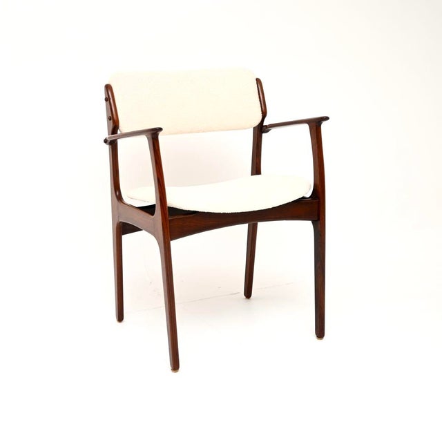Vintage Danish Desk Chair by Erik Buch for Oddense Maskinsnedkeri, 1960s For Sale - Image 11 of 11
