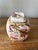 Antique German Hand-Painted Petite Lidded Urn For Sale - Image 9 of 12