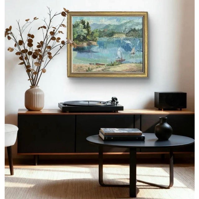 Pretty amazing “Clouds in Reflection” , pallet know impressionistic painting, San Bernardino, Ca. A magical painting of a...