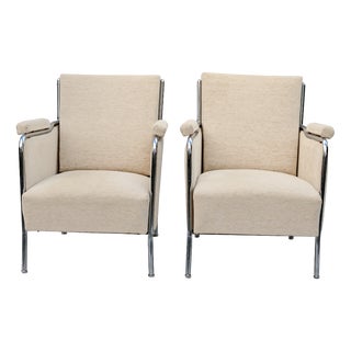 Set of Mid-Century Armchairs attributed to Joszef Peresztegi, 1958 For Sale