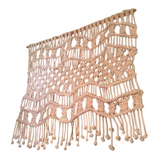 Large Macrame Wall Hanging For Sale