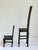 1980s Vintage Brutalist Cast Iron Chair Sculptures Set of Two 1980s For Sale - Image 5 of 9
