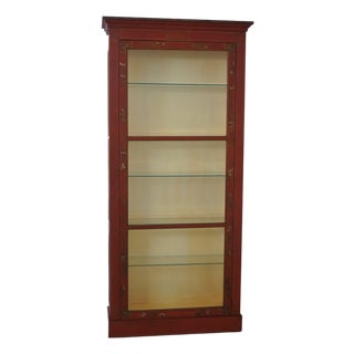 Baker Collector's Edition Chinoiserie Vitrine Cabinet For Sale