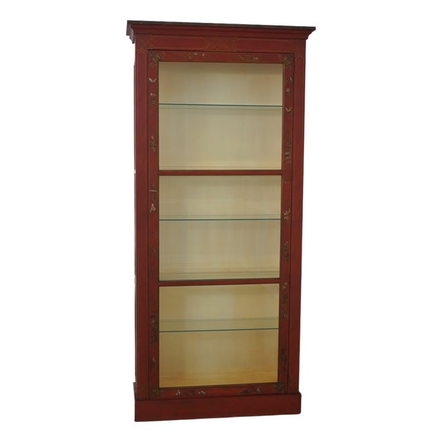Baker Collector's Edition Chinoiserie Vitrine Cabinet For Sale