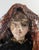19th or 20th Century Spanish Colonial Mater Dolorosa Figure With Silver Sunburst For Sale - Image 4 of 16