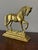 Vintage English Brass Horse Door Stop For Sale - Image 9 of 9