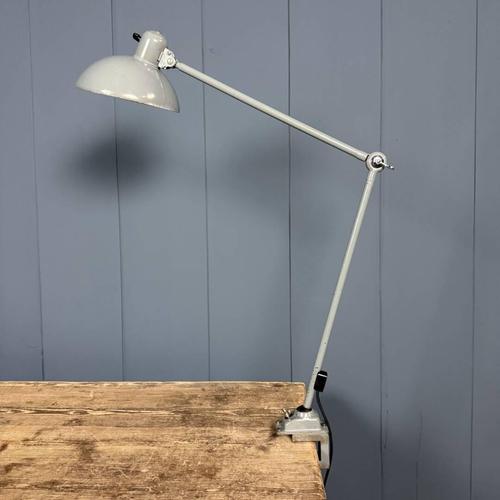 Two-Arm Clamp Lamp from Kaiser Idell For Sale - Image 3 of 18