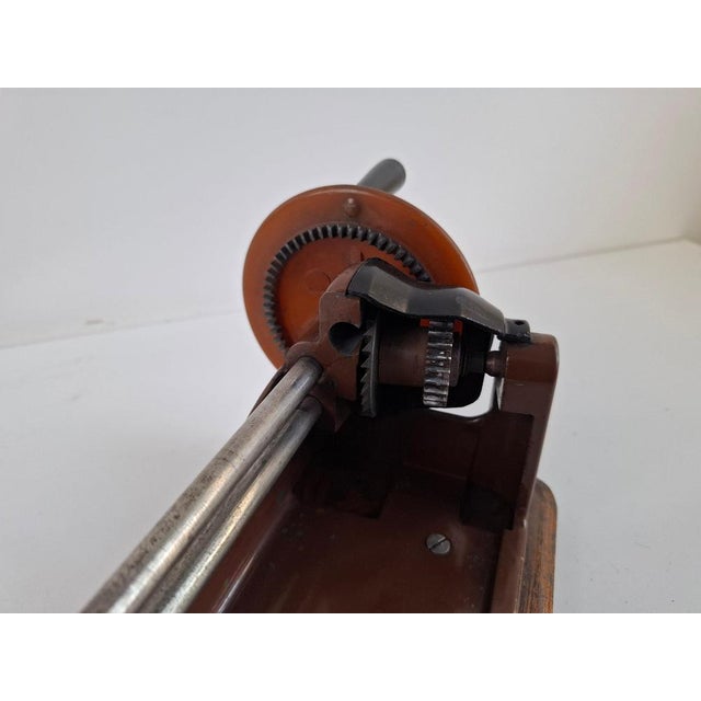 Mid-Century Mechanical Pencil Sharpener from Sellier & Bellot, Former Czechoslovakia, 1940 For Sale - Image 4 of 13