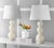 26.5 Inch H Three Sphere Glass Table Lamp in Light Grey - a Pair For Sale In Philadelphia - Image 6 of 8