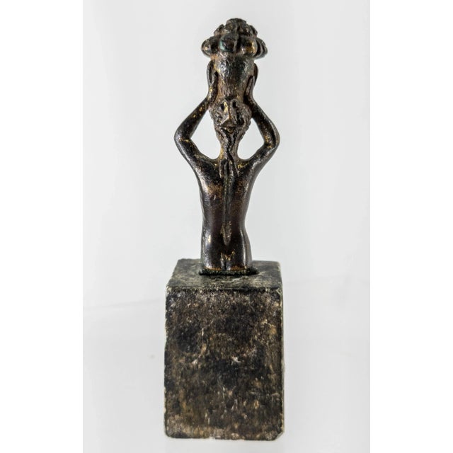 Ancient Hellenistic Bronze Figural Fragment For Sale - Image 4 of 9