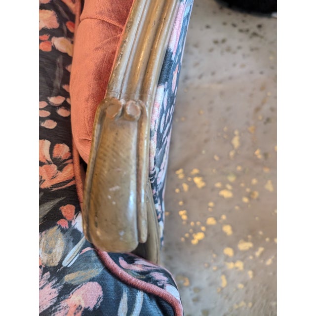 1940s Vintage French Chaise For Sale - Image 11 of 12