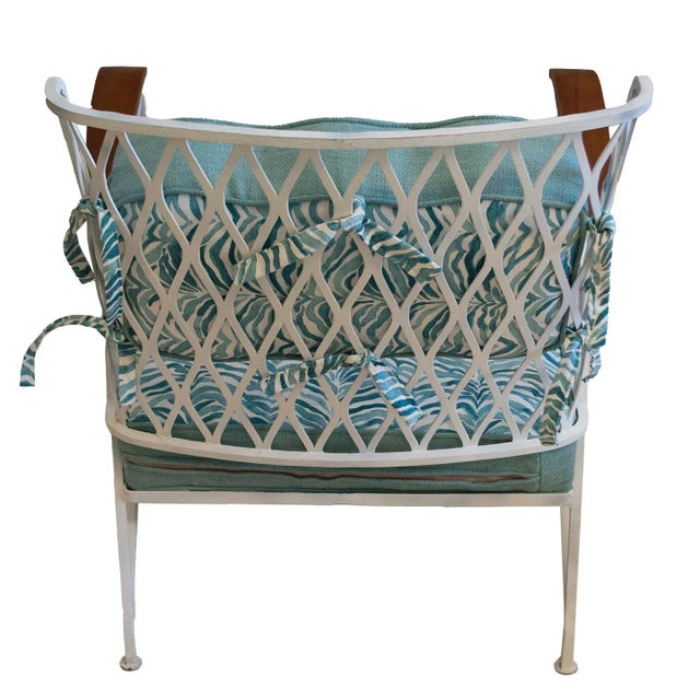 Pair of 1950s Cast Iron Club Chairs by Maurizio Tempestini for Salterini For Sale In New York - Image 6 of 8