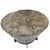 Gray Parchment Conical Drum Table With Metal Base For Sale - Image 8 of 8