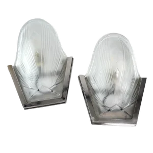 Art Deco Sconces, 1930s, Set of 2