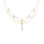 Art Nouveau Early 20th Century Art Nouveau 15k Yellow Gold Natural Pearl Festoon Necklace For Sale - Image 3 of 4