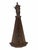 Large Antique Early 20th Century Oak Wood Stag Head Harp For Sale - Image 4 of 13