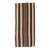 Brown Striped Vintage Kilim Rug - 3`2″ X 6`11″ For Sale