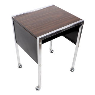 Mid Century Office Cart Rolling Table C. 1970's For Sale