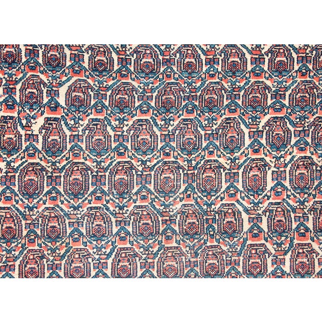 Red Early 20th Century Persian Nahavand Rug For Sale - Image 8 of 15