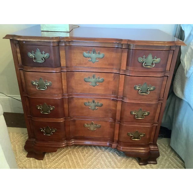 Late 20th Century Late 20th Century Block Front Chest of Drawers For Sale - Image 5 of 11