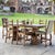Westwood Collection: Traditional cabinetry techniques with rustic hand rubbed stain finishes. Counter height dining table...